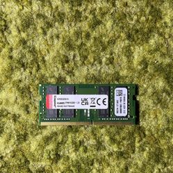 Kingston 16GB PC4-3200 DDR4-25600 SDRAM Laptop Memory (KVR32S22D8/16)