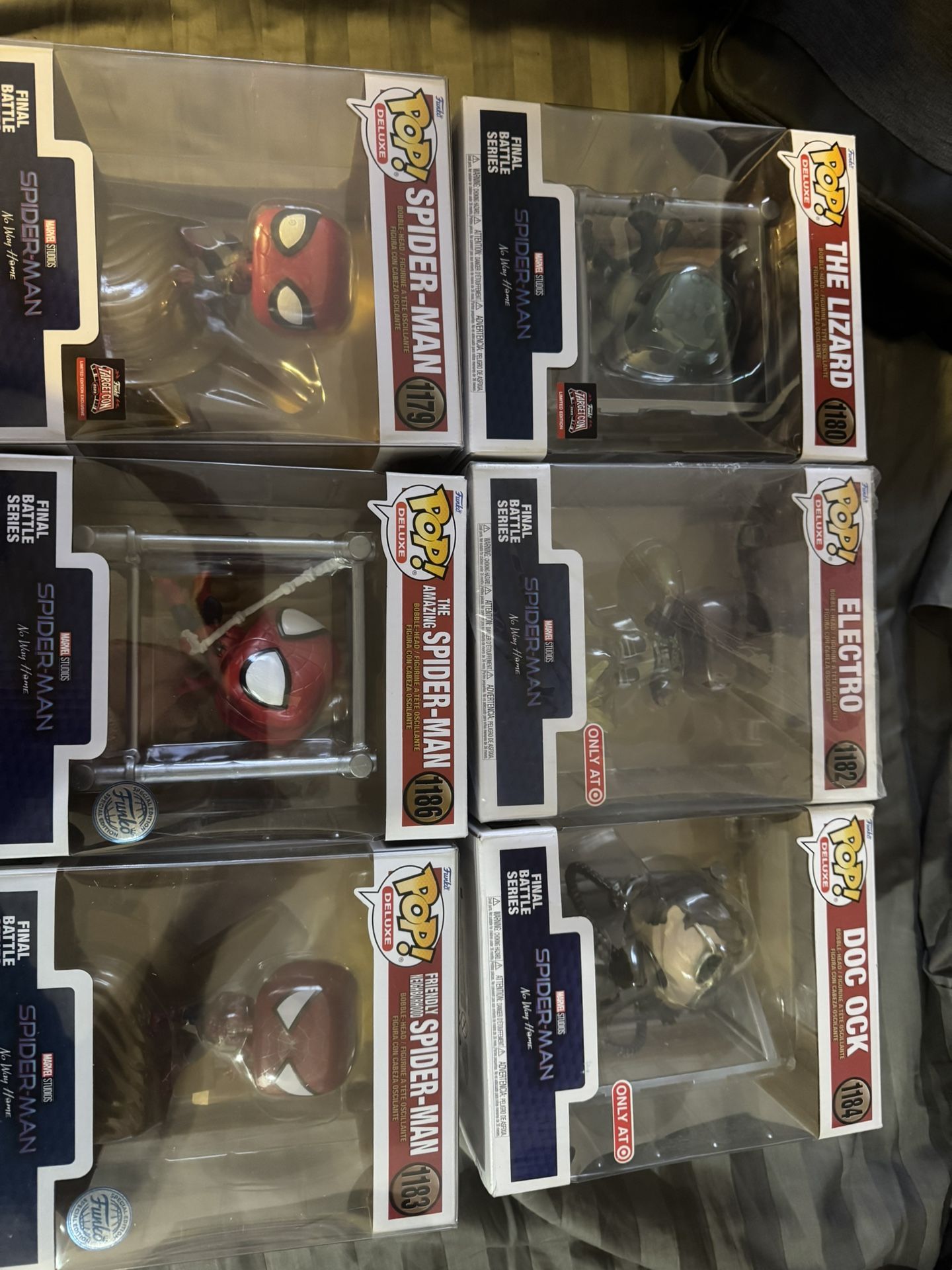 Spider-Man Funkos (incomplete Set)