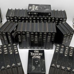 The Twilight Zone On VHS Tapes. The Complete Series. In Very Good Condition.