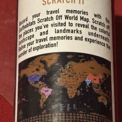 World Scratch Map
