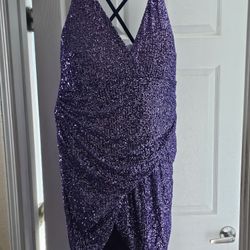 Purple Dress 2xl