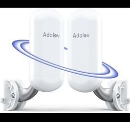 AdaLov WiFi Bridge 5.8GHz Wireless Bridge for Barn Warehouse Network Extension