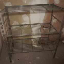 Rack Stand with Shelves