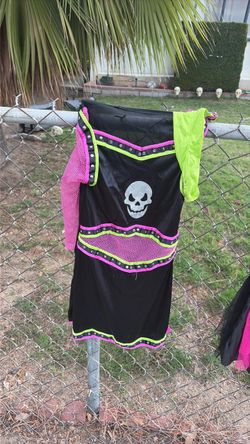 Skull dress girls size med-lg