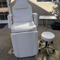 Spa Chair Stool And Tray $475