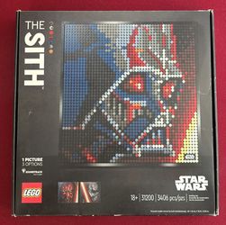 Lego Star Wars 31200 The Sith 3 in 1 Art Portrait New!