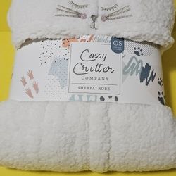 Cozy Critter Company Sherpa Robe Robe