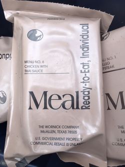 MREs-Meals Ready to Eat