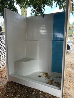 Walk in shower