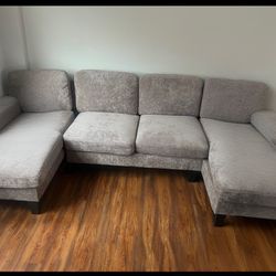 Convertible Sectional Gray