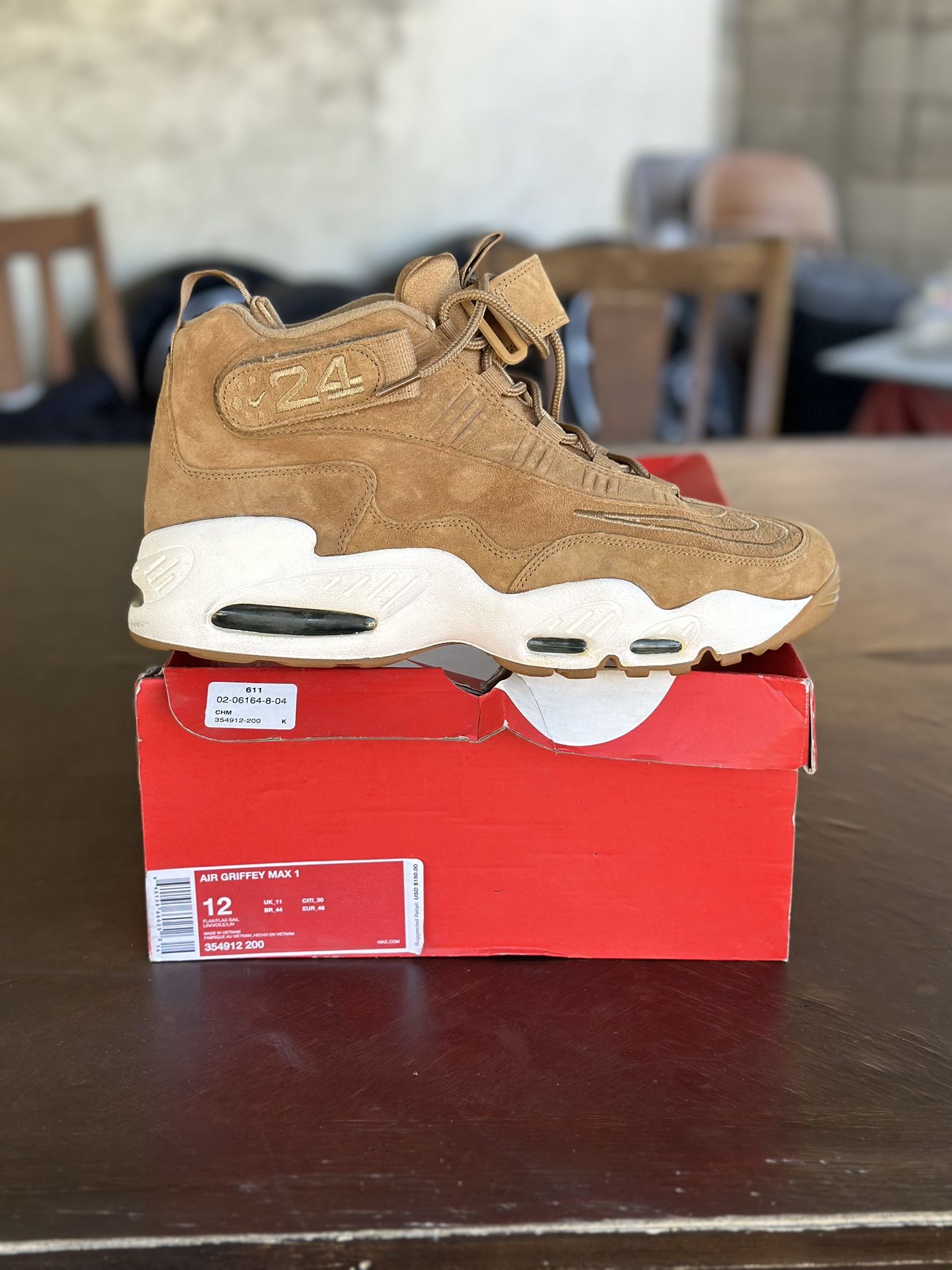 Air Griffey Max 1 Wheat