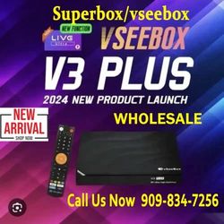 VSEEBOX V3 PLUS  new  Model Wholesale reseller S6 Ultra super box