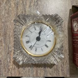 Lead Crystal Clock