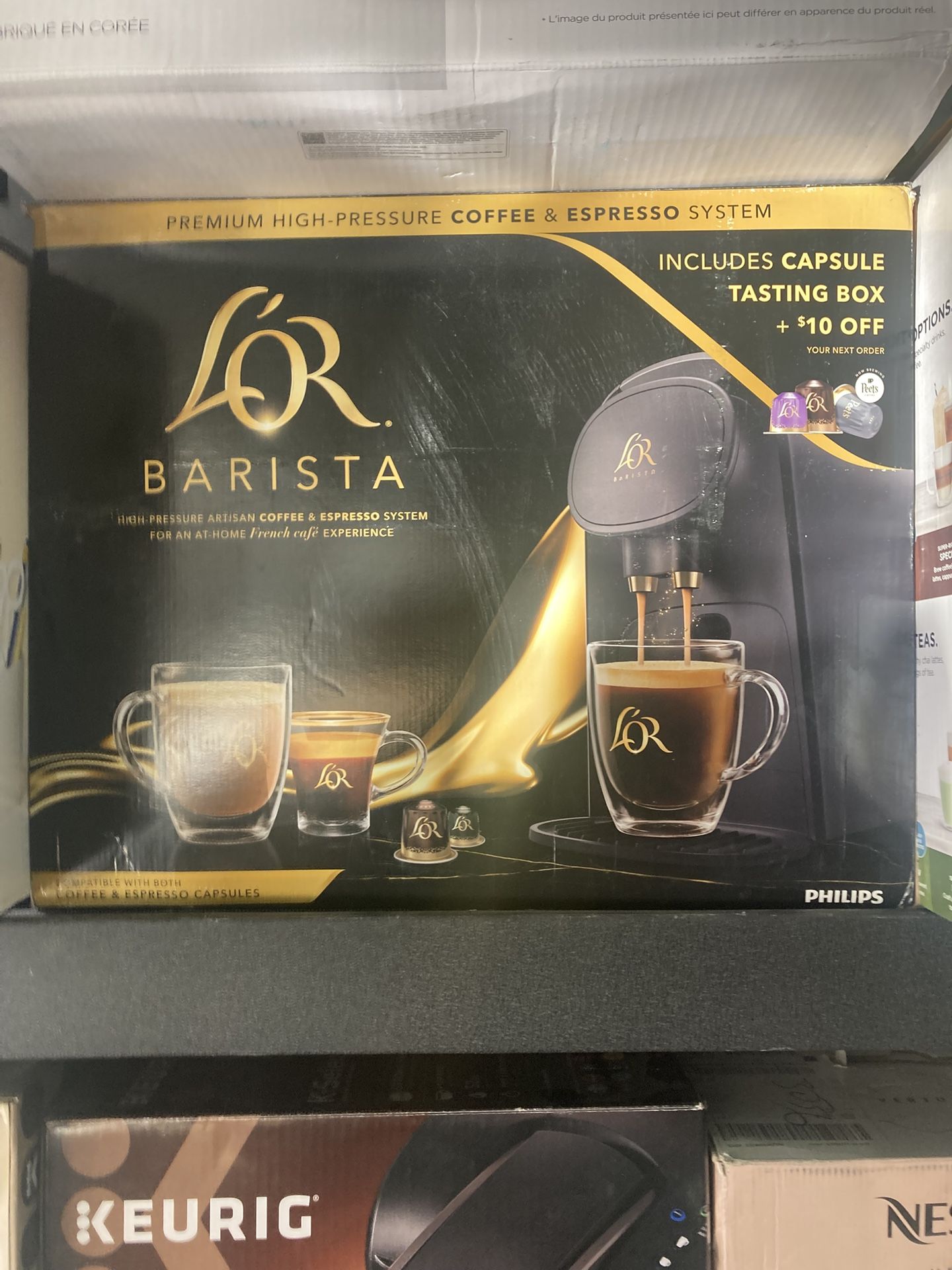 L’OR Barista Machine Coffee Maker