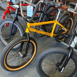 Fit Bike Co. TRL  21.25 BMX Bike Yellow
