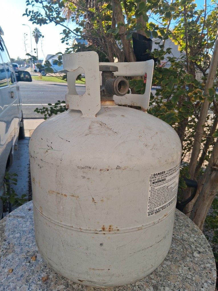 Empty Propane Tank