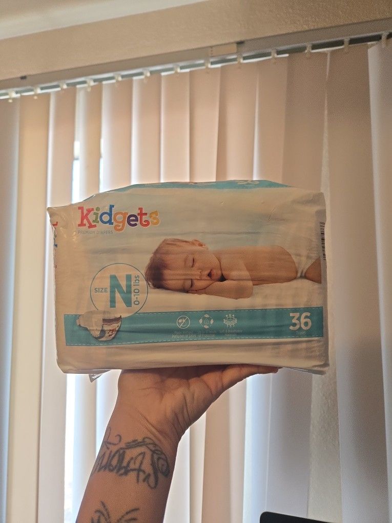 Newborn Diapers Kidgets