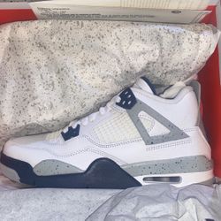 Jordan 4 “midnight Navy” Size 6.5Y Or 8 Women’s RECEIPT INCLUDED