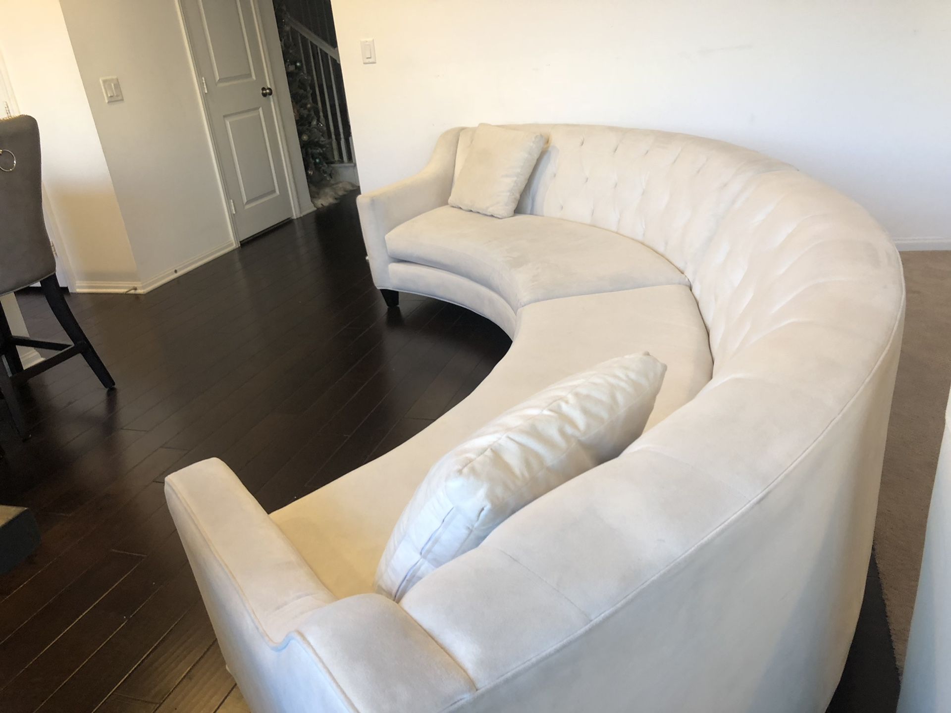 Z Gallerie Circa Couch in Bella Bone for Sale in Santa Ana, CA OfferUp