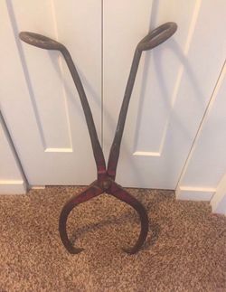 Vintage Ice Block Hooks, 27” Tall,,, Make Offer