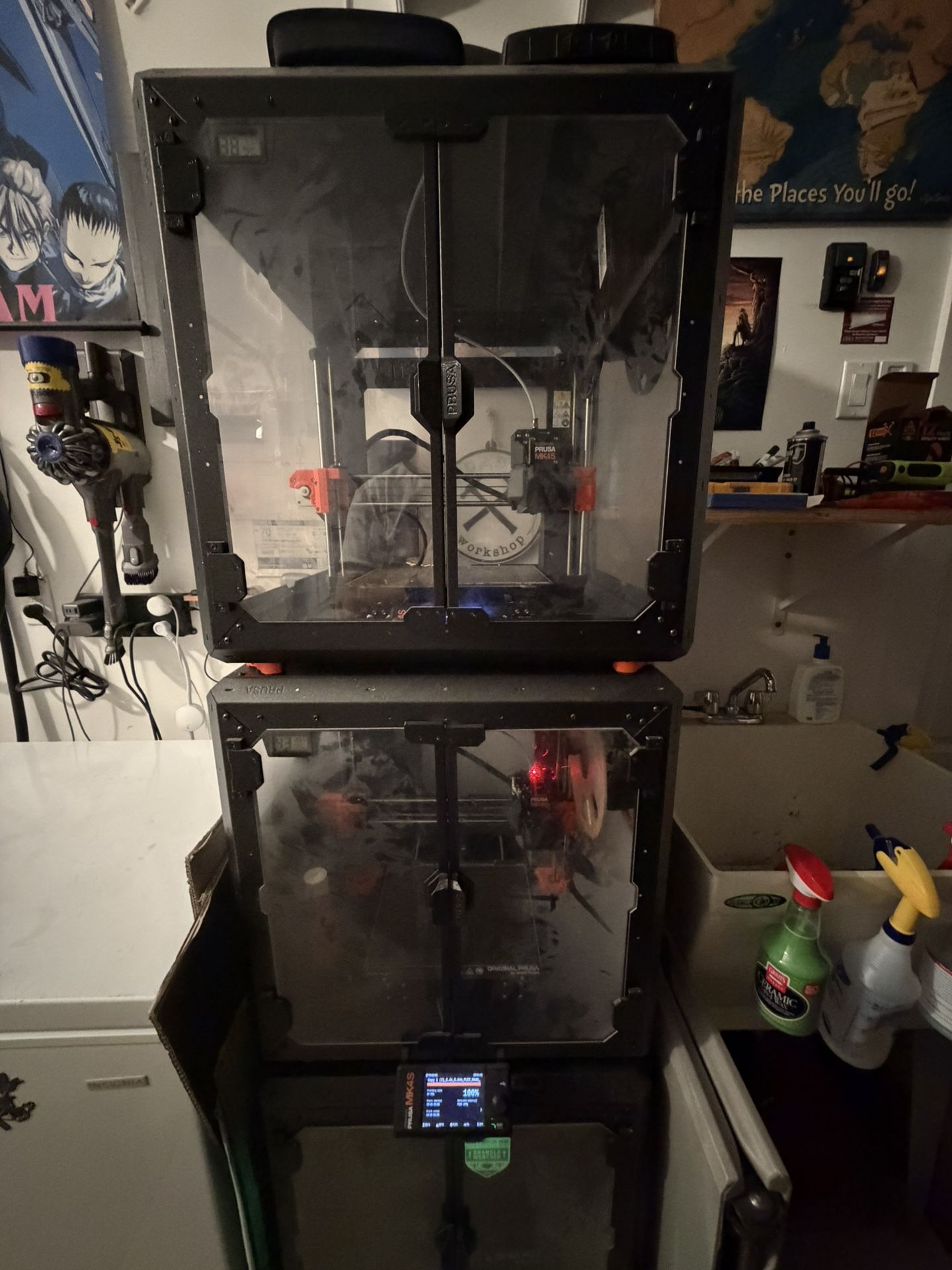 Prusa MK4S 3D printer + enclosure