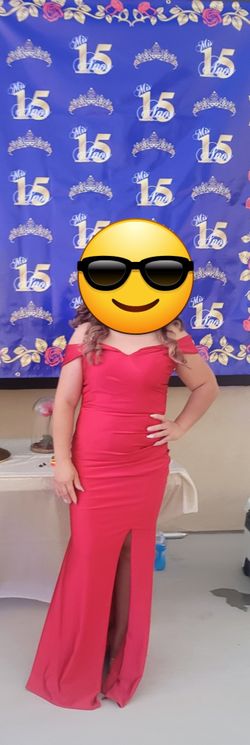 Formal Red Dress Size M