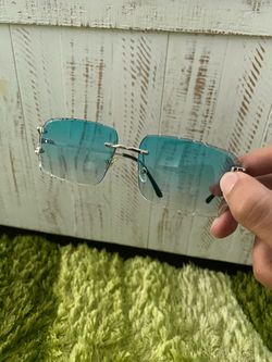 Blue Cartier Glasses
