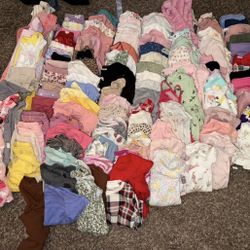 Girls size 6/9 Months Winter And Summer Items 