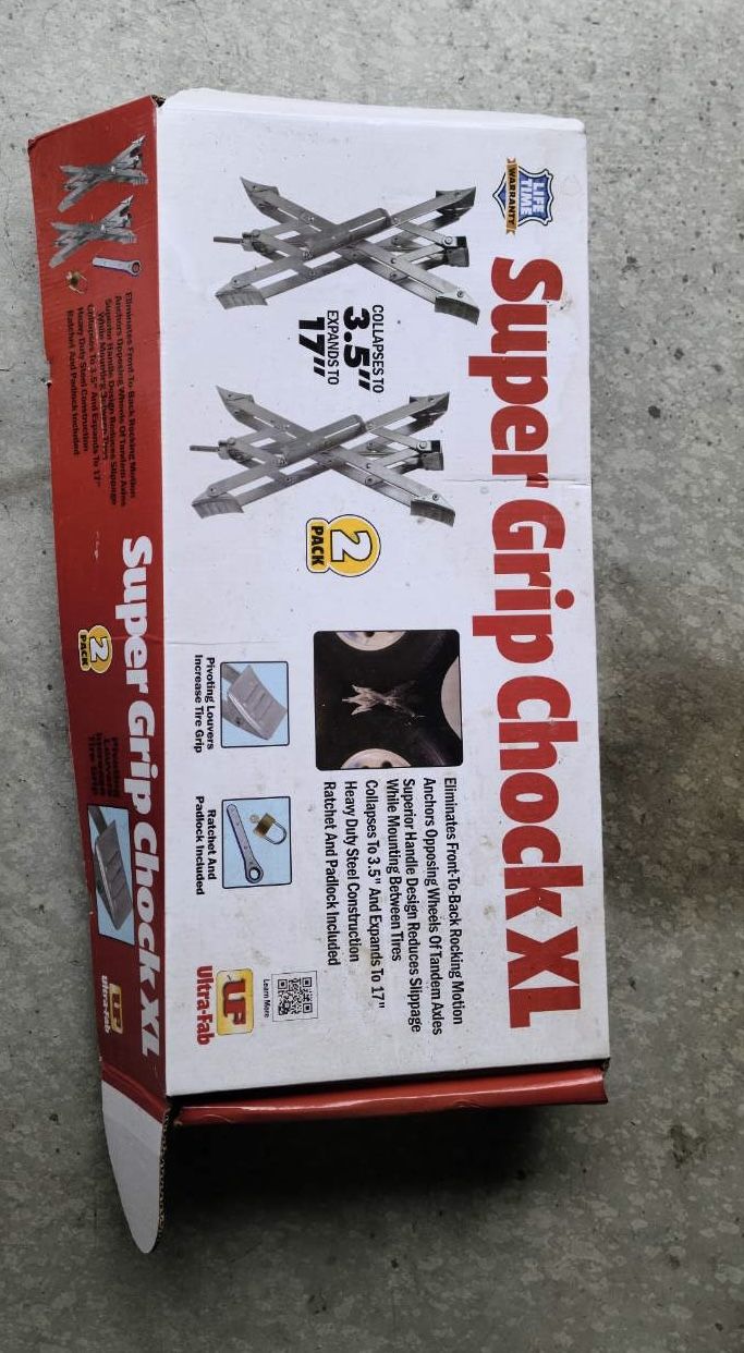 Super Grip Chock XL -2 Pack