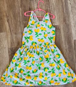 GAP Girls Lemon Print Dress 🍋
