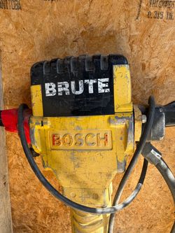 Heavy duty jack hammer  Bosch brute concrete demolition and breaker hammer