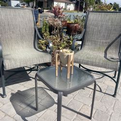 Outdoor patio furniture set three pieces