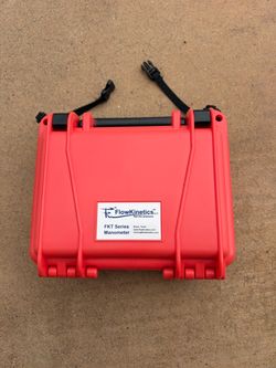 FlowKinetics FKT 1DP1A-SV Manometer, Air Speed Meter, and Airflow Meter
