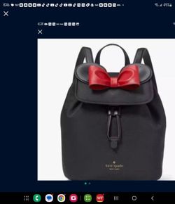 KATE SPADE X MINNIE MOUSE BACKPACK