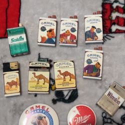 Vintage Camel Joe Lighters And Display Lighters From The 90s