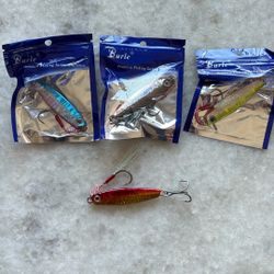 30g Metal Saltwater Fishing Jigs