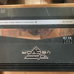 Lansar Vector 2000 Watt 4 Channel Amp..