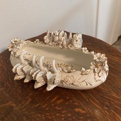 Antique Swan Dish