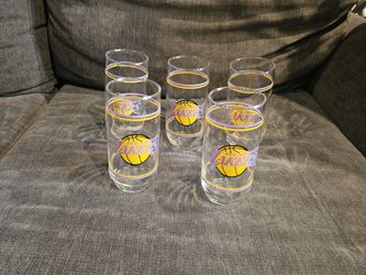 Lakers Drinking Glasses-Vintage