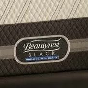 King Size Mattress BeautyRest Black Memory Foam With Black ICE Firm 13” Inches Thick New From Factory Delivery Available 