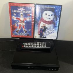 DVD player And Two Movies 