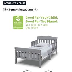 Toddler Bed and Mattress Set (Like New)