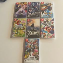 Switch Games. $35 Each One. Or 2 Games For $60