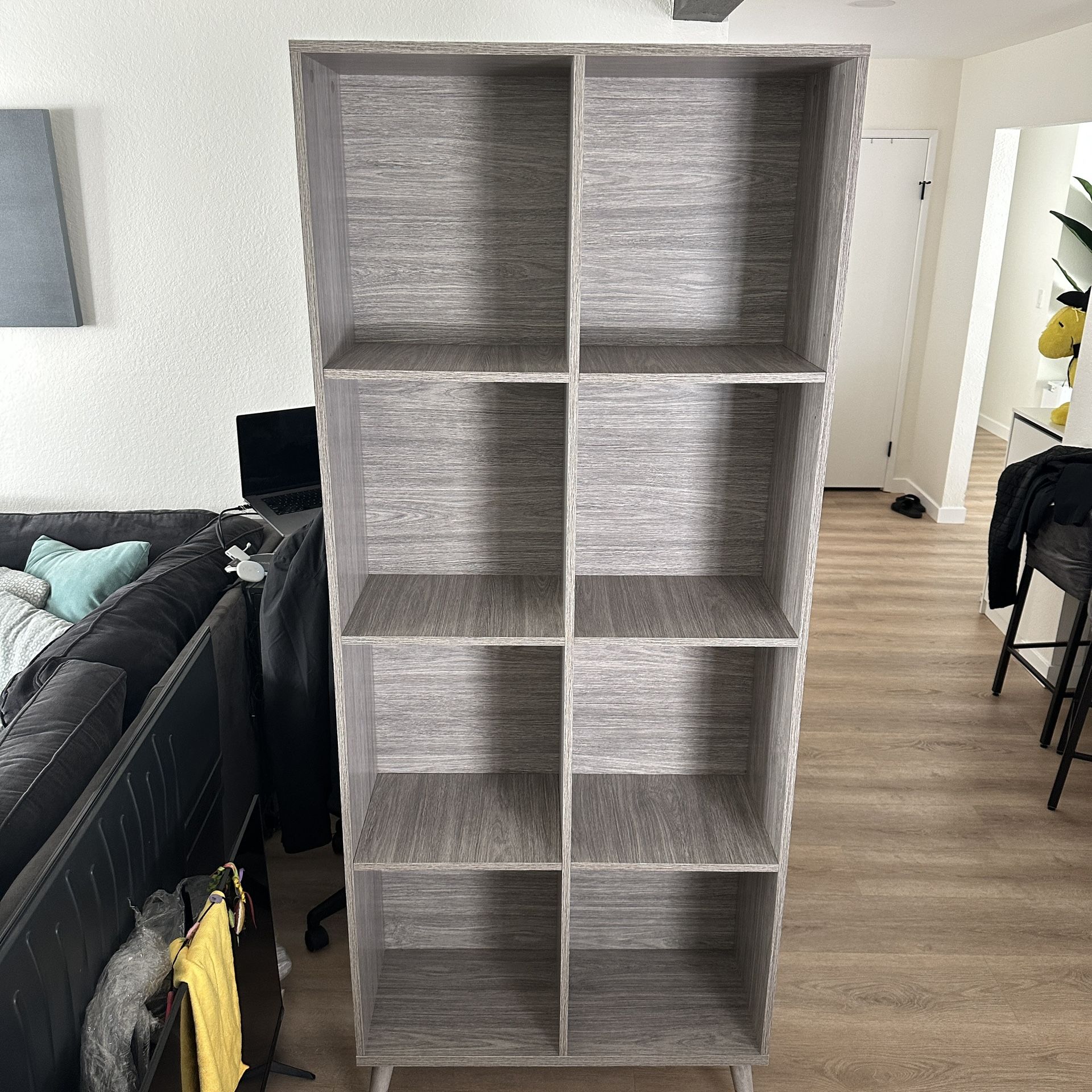 Bookcase / Shelving / Hutch (Gray)