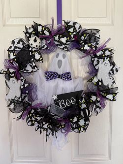 Handmade Halloween Wreath