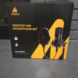 Podcasting Desktop USB Microphone Set 