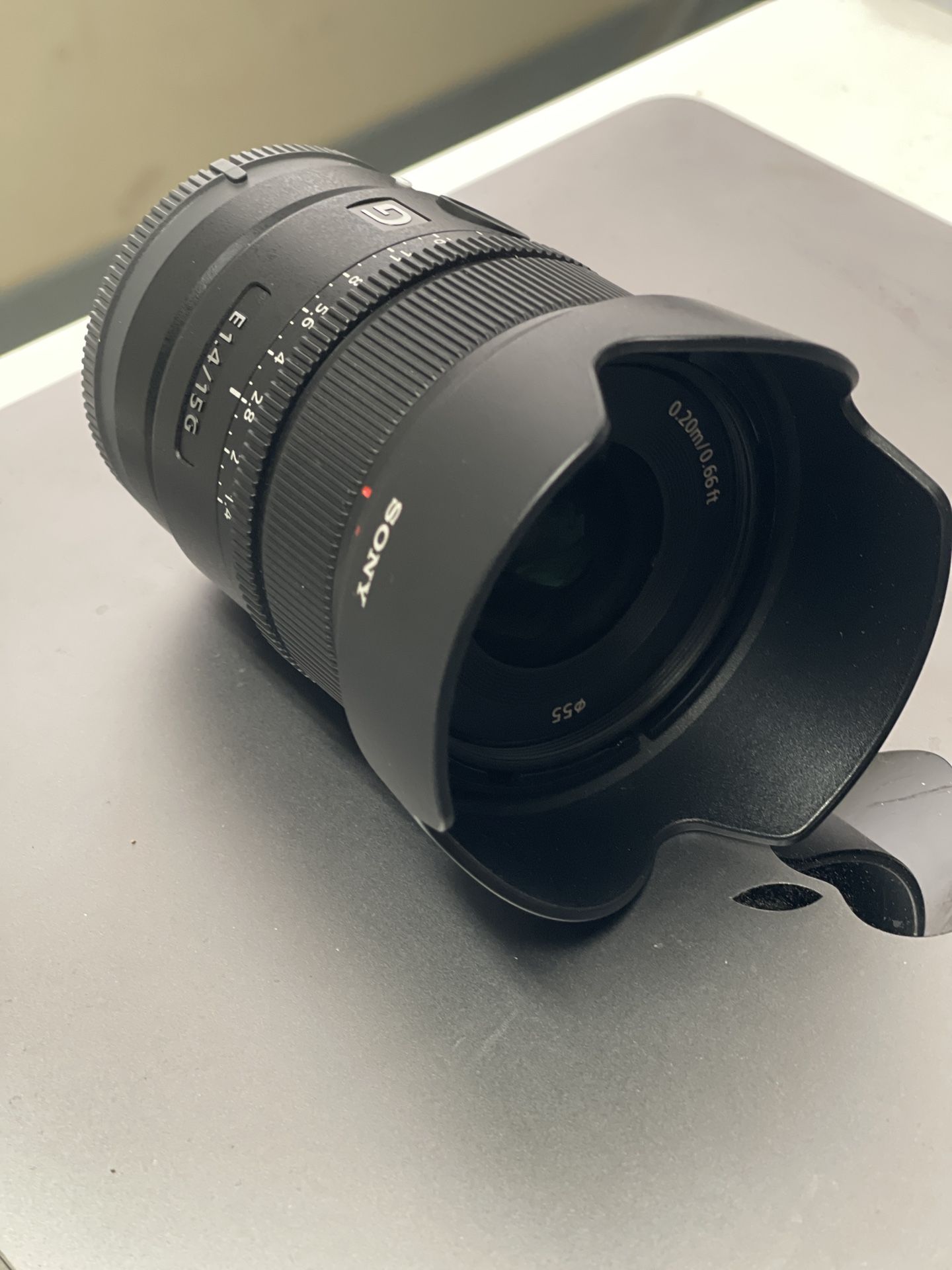 Sony E-mount - E 15mm F1.4 G lense