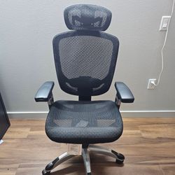 Office desk and chair
