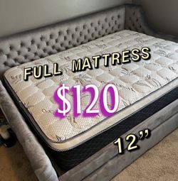 NEW FULL MATTRESS ONLY $120