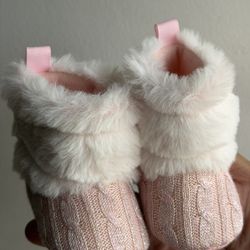 Baby Pink  Boots 